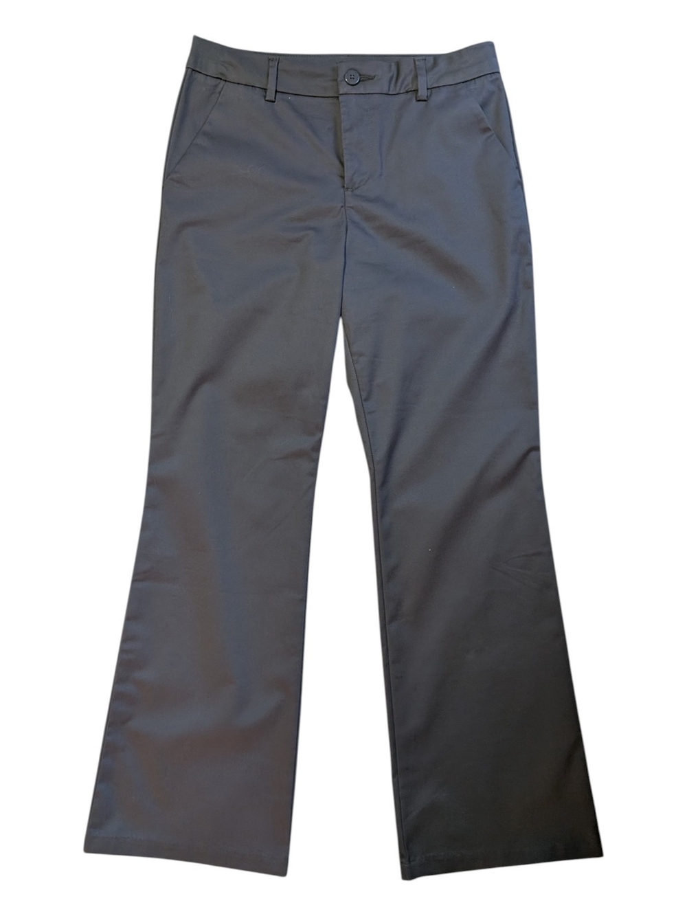 Women's Lee Wrinkle Free Classic Straight Flare Fit Pants - Gray